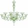 Contemporary Modern Elegant "Rigadin" Murano Glass Chandelier