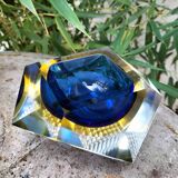 Cendrier sommerso en verre de murano