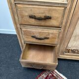 Asymmetrical art deco wardrobe