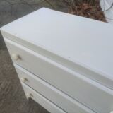 Shallow antique chest of drawers