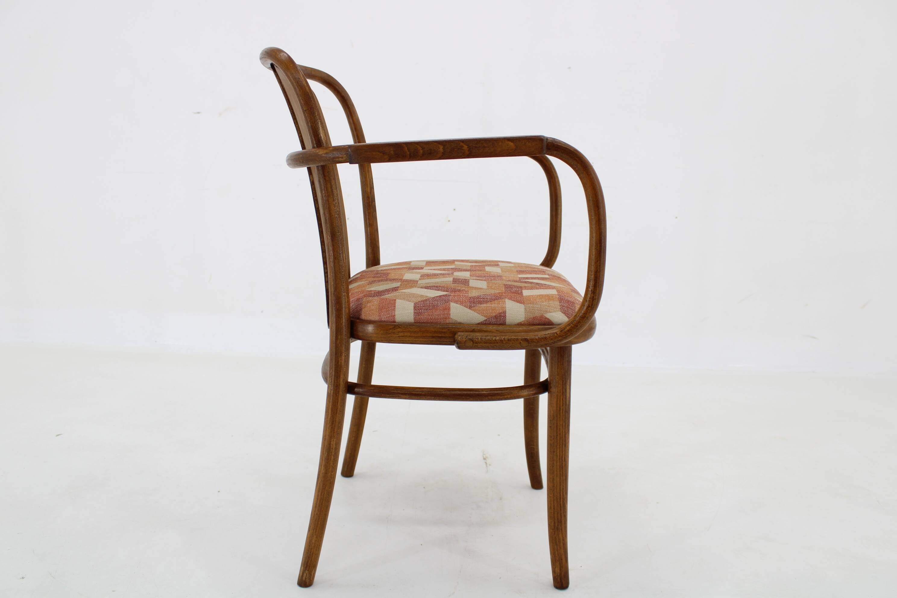 1960s Desk or Side Bentwood Chair by Ton, Czechoslovakia