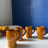 Stoneware mugs