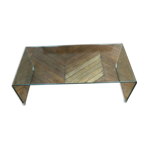 Table basse en verre - habitat