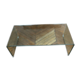 Table basse en verre trempé – Habitat – Modèle Gala