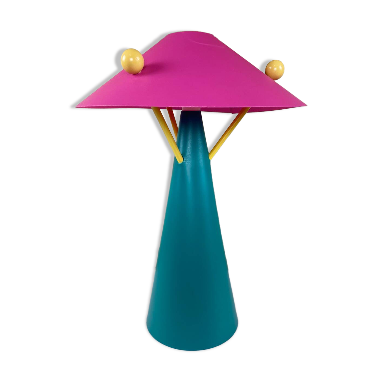 Colorful vintage lamp