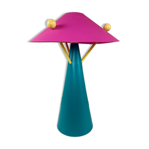 Lampe vintage colorée