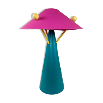 Colorful vintage lamp
