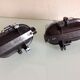 Pair of portholes industrial sconces 60/70