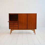 Buffet danois en teck et acajou, années 1950
