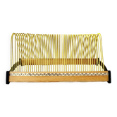 Plattofix vintage record holder for 50 vinyls