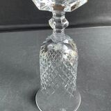 Sèvres crystal vase stamped