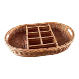 Vintage Rattan Serving Tray