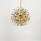 Grand lustre floral en boule par Palwa