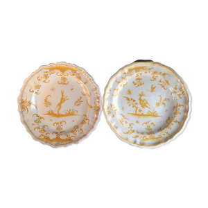 Assiettes faience moustiers