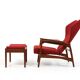 Ib Kofod-Larsen Teak Cloud Master Reclinner Chair 1950s