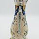 Small vase with floral decoration from Rouen