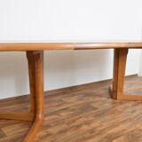 Mid-century danish walnut extendable dining table, 1970