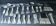 Christofle "Boréal" silver-plated cutlery set, 149 pieces in its box