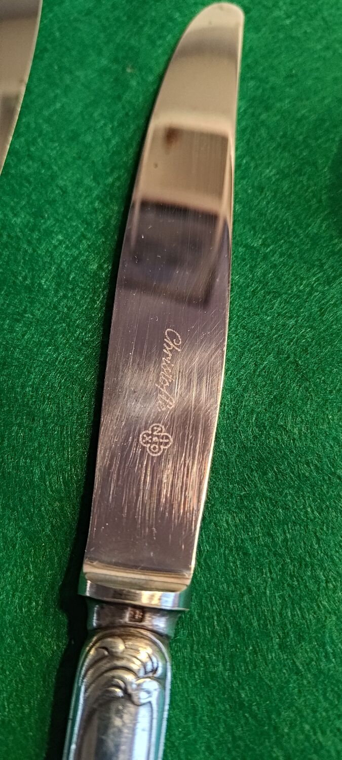 Christofle cutlery 38 pieces Marly model