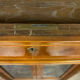 Louis XVI-era mahogany library patina around 1780-1800