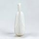 Modernist pitcher in vintage white porcelain water carafe in porcelain.