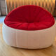 Cinna Ottoman en alcantara : grand canapé + 2 fauteuils dont 1 pivotan