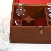 Boîte à liqueur de Søren Willadsen et Holmegaard, années 1960