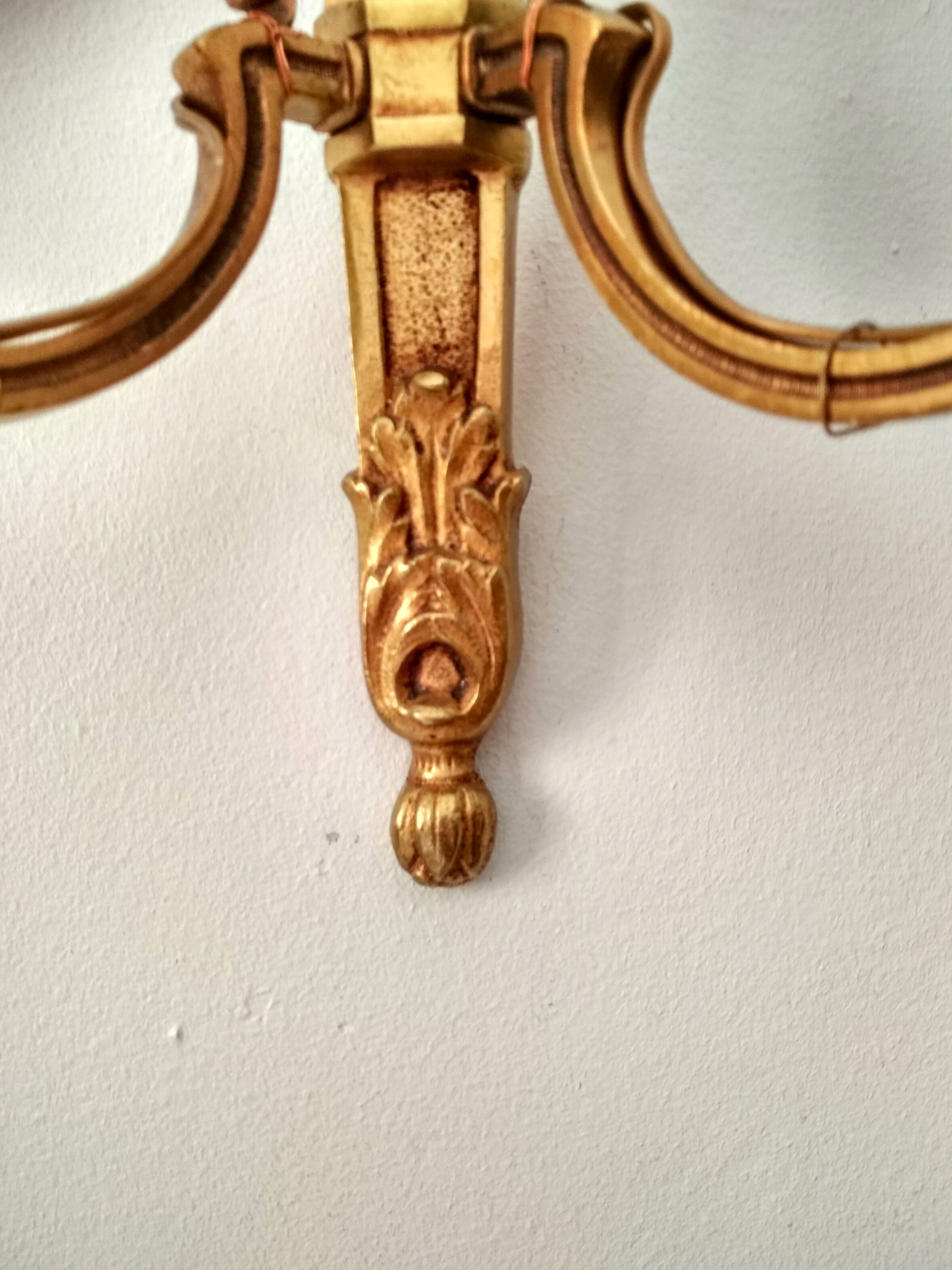 Bronze wall sconce Napoleon III style