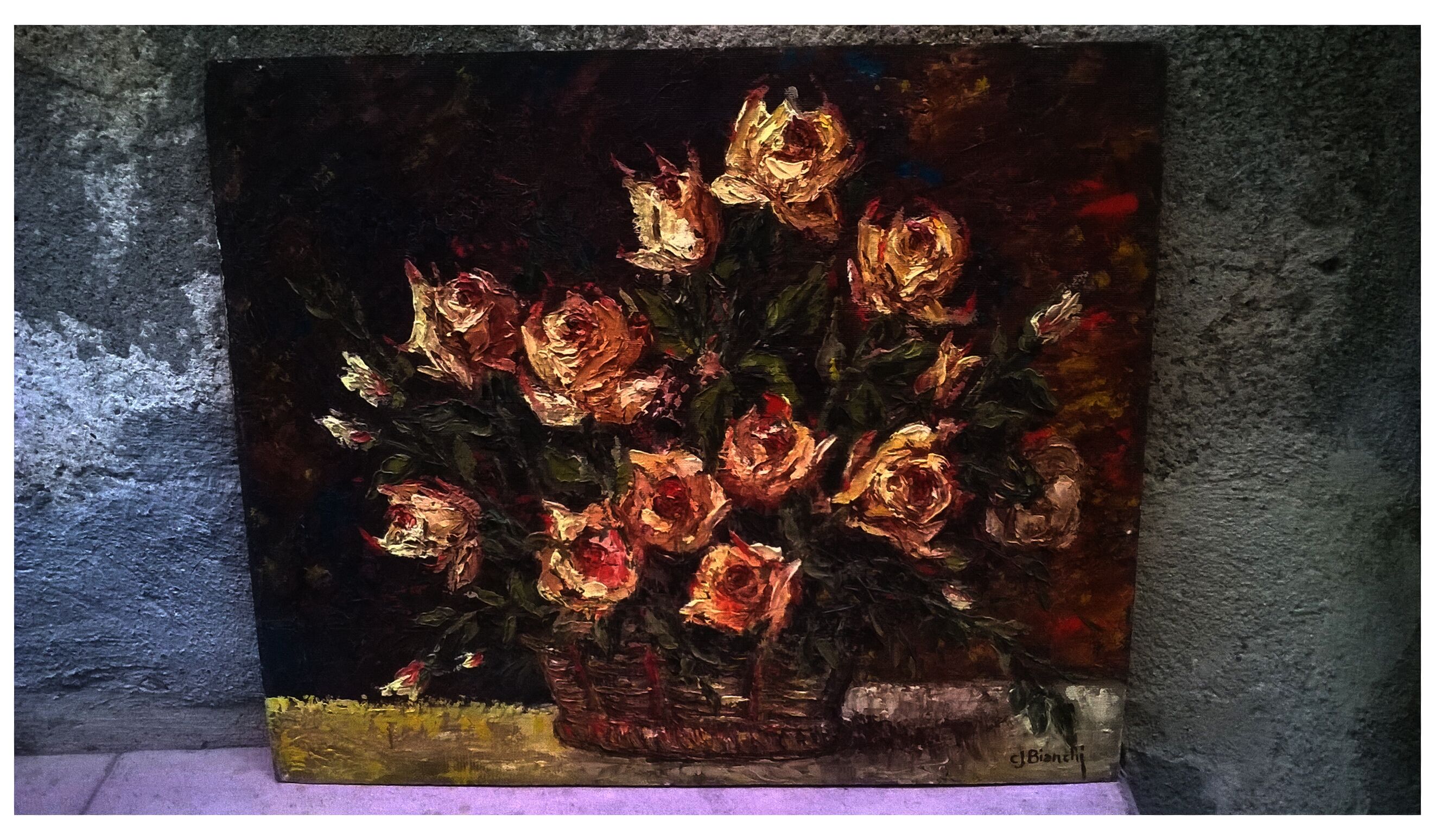 Peinture de fleurs