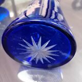 Bohemian crystal vase