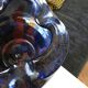 Black ceramic vase