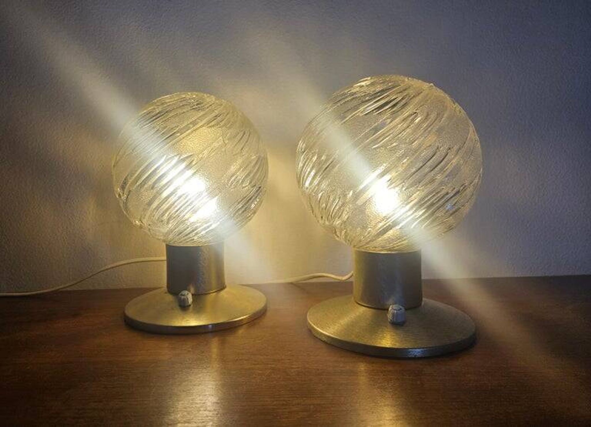 Pair of Midcentury Table Lamps, Richard Essig, Germany, 1970s