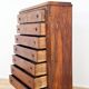 Solid wood chest of drawers, late 19th century