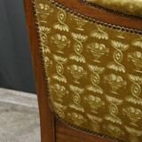 Pair of "Bergère" Armchairs in Mahogany, Empire Period – Early 19th Century