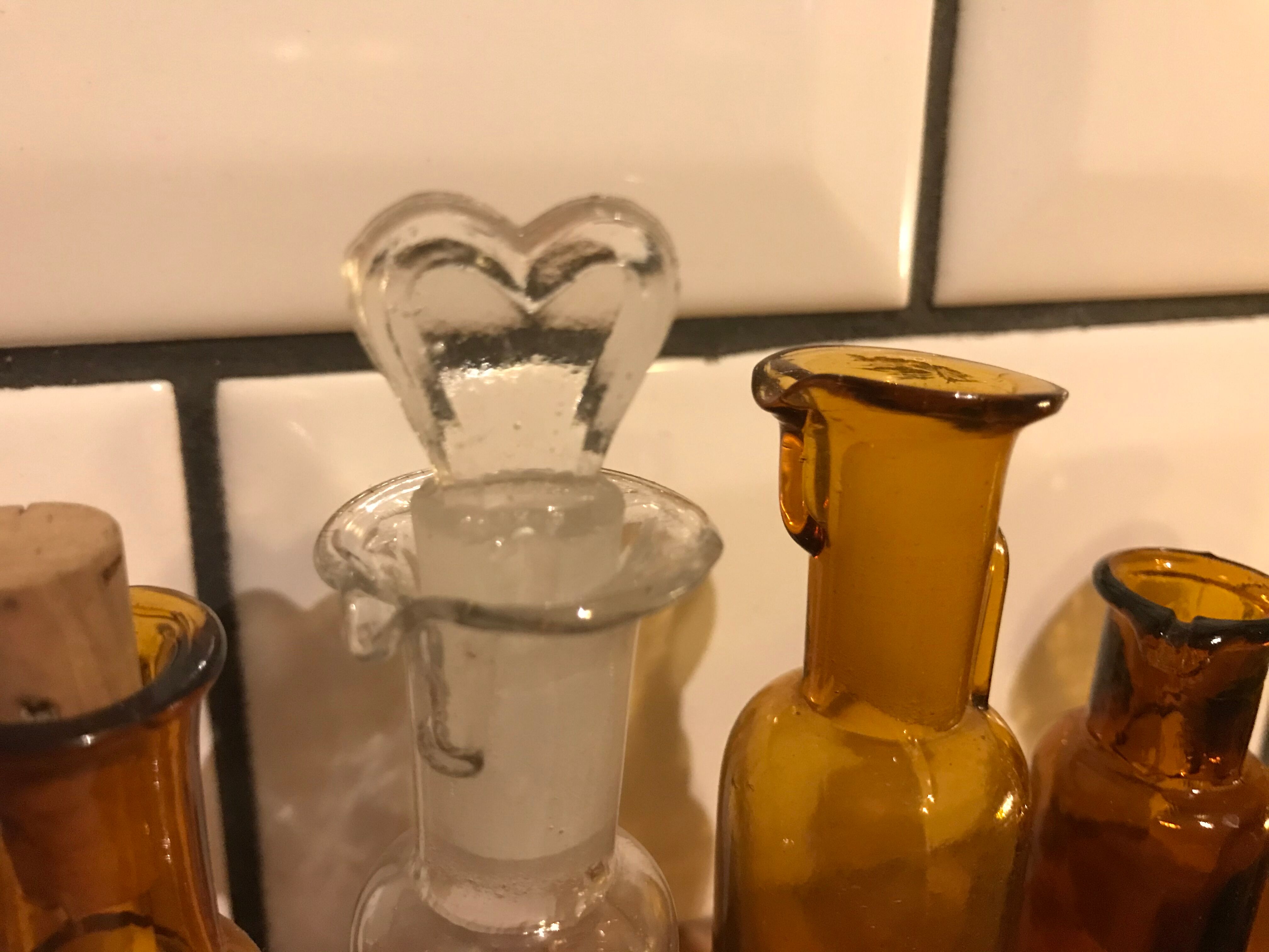 Lot of 3 vials of apothecary