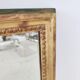 Rectangular foot mirror with pearl mesh