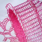 Hand embroidered vintage nape