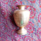 Vase métal or