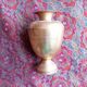 Gold metal vase