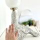 Large vintage seal lamp from the 60s-70s.