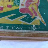 Wooden castle cube construction