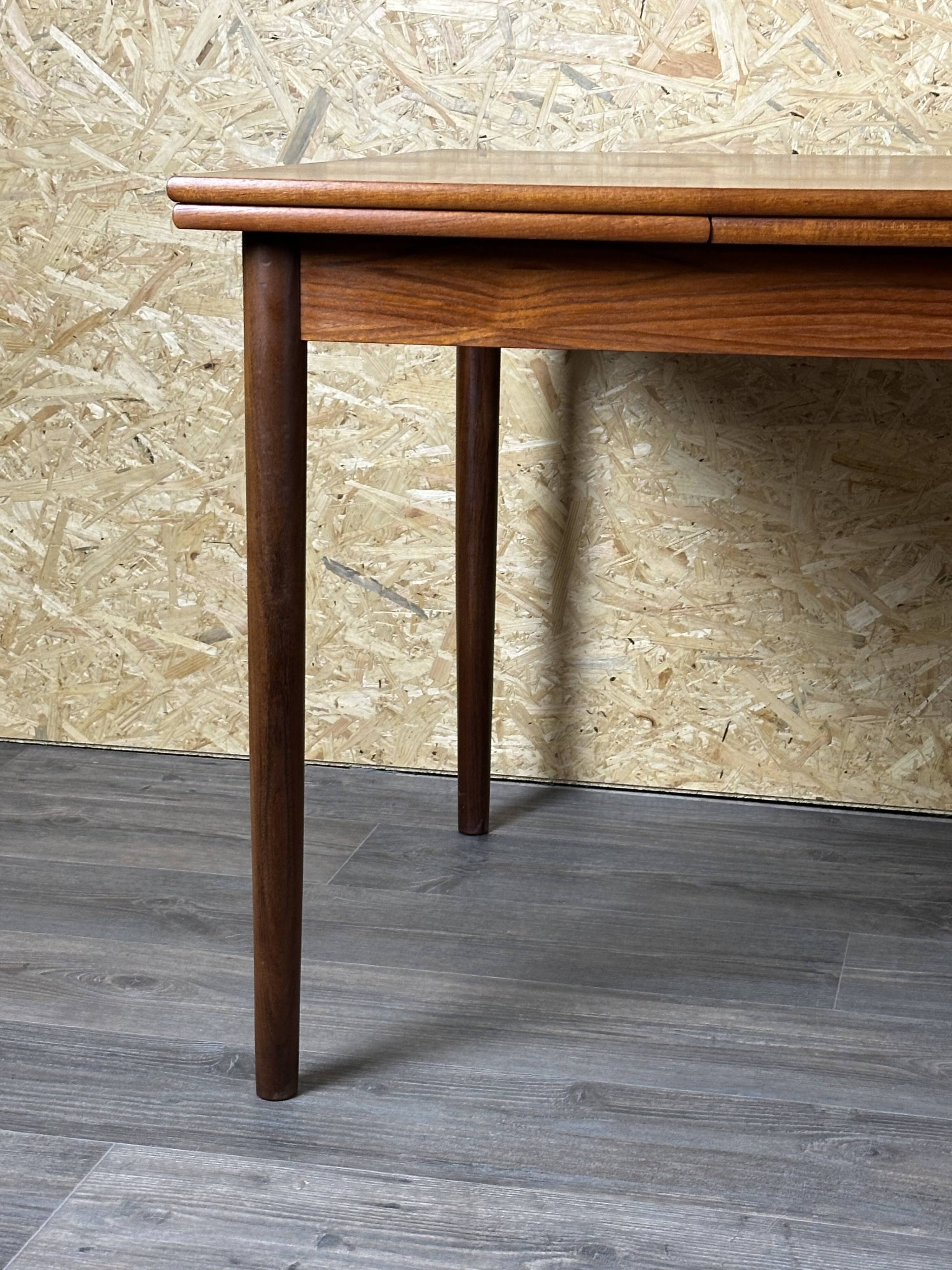 1960s/1970s Teak Dining Table Danish Modern Design Denmark