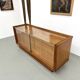 Vintage Siegel Paris workbench in oak and glass – 1950