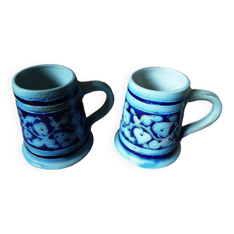 Set of 2 Alsatian mugs
