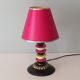 Table lamp in copper, plastic and Bakelite, early twentieth century, Belcique.