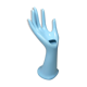 Vintage blue ceramic hand
