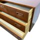 Vintage teak chest of drawers / mid-century wardrobe