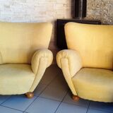 Armchairs Czehoslovakia, 1960s, Set of 2