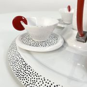 Ceramic service by L. Saccardo & M. Materassi for Mas Italy, 1980