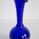 Blue mid-century vase with frills, Europe, 1960s